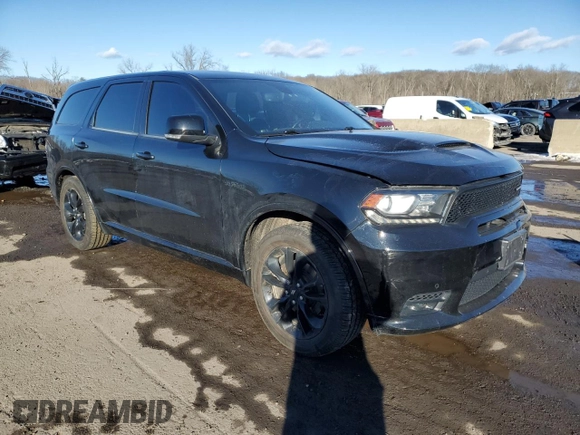 2020 Dodge Durango R/T with VIN 1C4SDJCT7LC187880, listed as a Copart auction lot 46161175 with 72,460 mi miles and Salvage title. Bid and sale history available at DreamBid. Image 4.