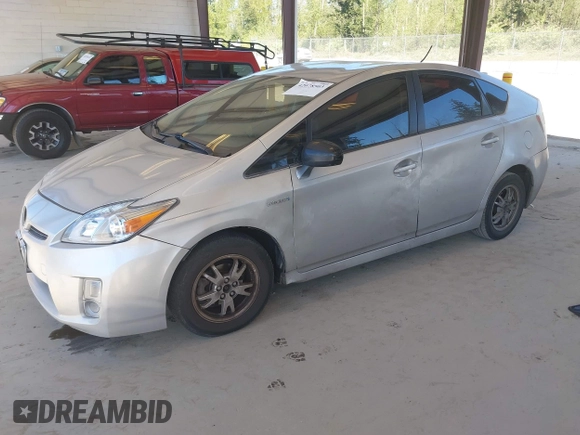 2010 Toyota Prius II with VIN JTDKN3DU8A0167894, listed as a IAAI auction lot 42078503 with 387,366 mi miles. Bid and sale history available at carsss.com. Image 17.