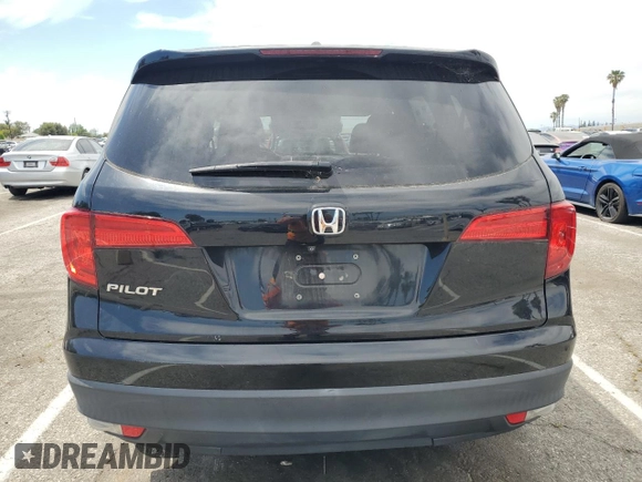 2017 Honda Pilot EX-L with VIN 5FNYF5H50HB000771, listed as a Copart auction lot 52611255 with 84,922 mi miles and Salvage Title. Bid and sale history available at carsss.com. Image 6.