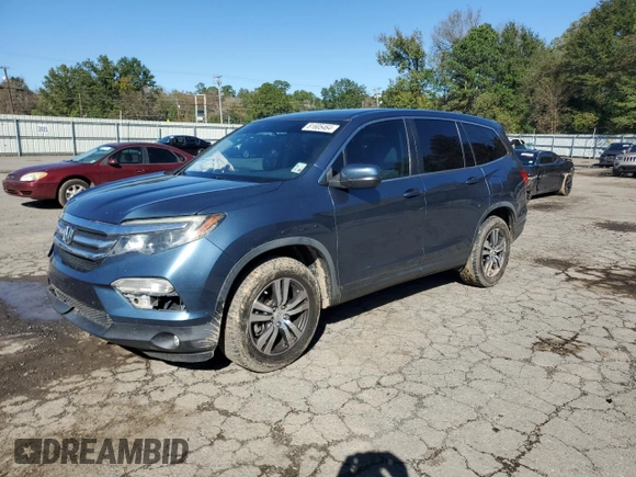 2016 Honda Pilot EX with VIN 5FNYF5H39GB037556, listed as a Copart auction lot 81605464 with 225,085 mi miles and Salvage Title. Bid and sale history available at carsss.com. Image 1.