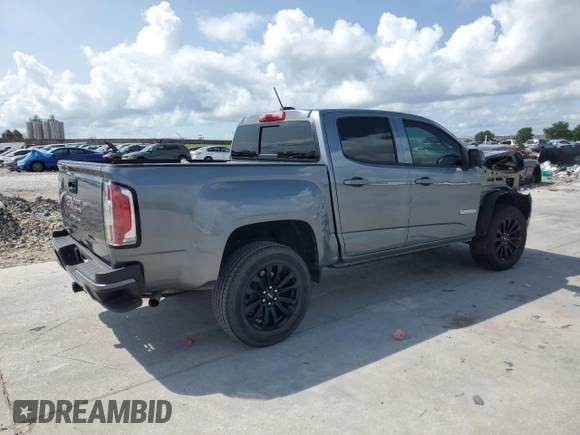 2022 GMC Canyon 2WD Elevation with VIN 1GTG5CEN2N1320394, listed as a Copart auction lot 59547305 with Not provided miles and Salvage title. Bid and sale history available at DreamBid. Image 3.