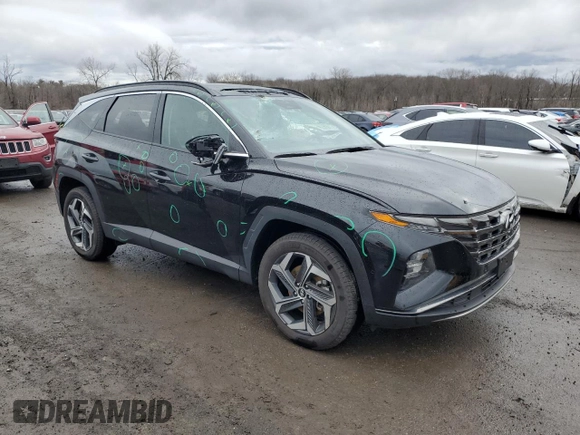 2024 Hyundai Tucson Limited with VIN 5NMJECDE8RH392333, listed as a Copart auction lot 47833745 with 8,110 mi miles and Salvage Title. Bid and sale history available at carsss.com. Image 4.