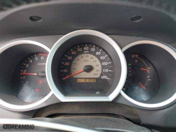 2007 Toyota Tacoma PreRunner with VIN 5TETU62N87Z367235, listed as a Copart auction lot 48246085 with 181,059 mi miles and Salvage Title. Bid and sale history available at carsss.com. Image 9.