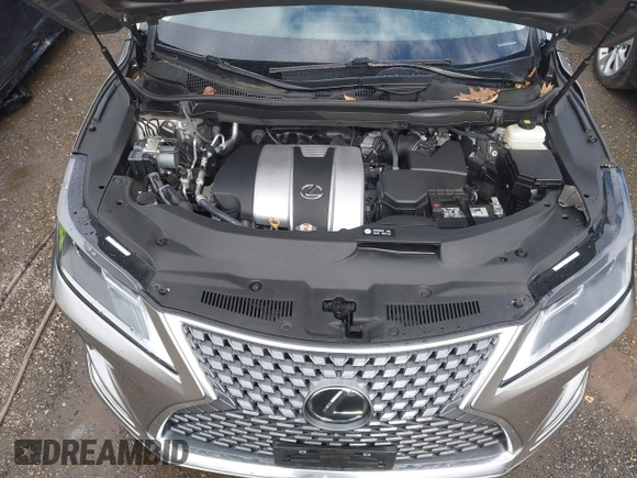 2022 Lexus RX with VIN 2T2HZMDA5NC326016, listed as a IAAI auction lot 40966492 with 22,633 mi miles. Bid and sale history available at carsss.com. Image 10.