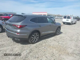 2023 Acura MDX w/Technology Package with VIN 5J8YE1H45PL024130, listed as a IAAI auction lot 41826157 with 27,425 mi miles. Bid and sale history available at carsss.com. Image 4.