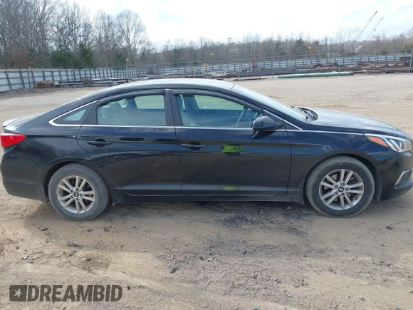 2017 Hyundai Sonata SE with VIN 5NPE24AF5HH589149, listed as a IAAI auction lot 41810444 with 168,924 mi miles. Bid and sale history available at carsss.com. Image 13.