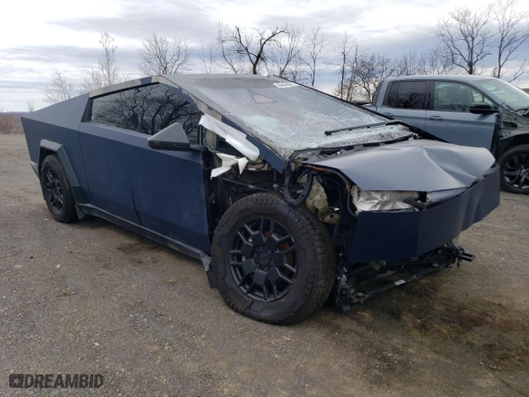 2024 Tesla Cybertruck Cyberbeast with VIN 7G2CEHEE3RA013268, listed as a Copart auction lot 50400505 with NaN miles and Salvage Title. Bid and sale history available at carsss.com. Image 4.