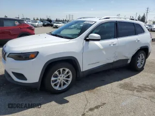 2019 Jeep Cherokee Latitude with VIN 1C4PJLCB5KD392852, listed as a Copart auction lot 50392035 with 80,116 mi miles and Salvage Title. Bid and sale history available at carsss.com. Image 1.