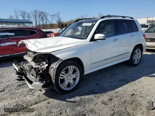 2014 Mercedes-Benz GLK-Class GLK 350 with VIN WDCGG8JB9EG196120, listed as a Copart auction lot 50022035 with 39,213 mi miles and Salvage Title. Bid and sale history available at carsss.com. Image 1.