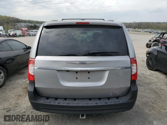 2016 Chrysler Town & Country Touring with VIN 2C4RC1BG0GR253155, listed as a Copart auction lot 54407055 with 117,181 mi miles and Salvage Title. Bid and sale history available at carsss.com. Image 6.