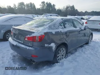 2012 Lexus IS 250 with VIN JTHCF5C21C5055214, listed as a IAAI auction lot 41482619 with 145,922 mi miles and . Bid and sale history available at DreamBid. Image 4.