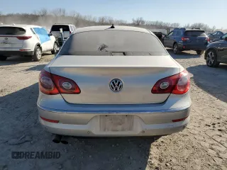 2009 Volkswagen CC Sport with VIN WVWEU73C09E517470, listed as a Copart auction lot 48699165 with 159,987 mi miles and Salvage Title. Bid and sale history available at DreamBid. Image 6.
