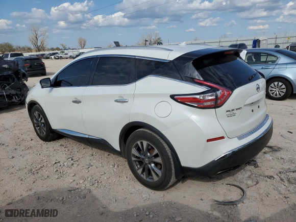 2015 Nissan Murano S with VIN 5N1AZ2MG3FN218454, listed as a Copart auction lot 50703385 with 158,594 mi miles and Salvage Title. Bid and sale history available at carsss.com. Image 2.