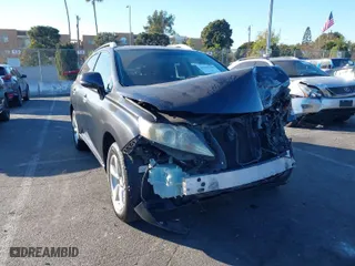 2010 Lexus RX 350 with VIN 2T2BK1BA2AC066695, listed as a IAAI auction lot 41144349 with NaN miles. Bid and sale history available at carsss.com. Image 1.