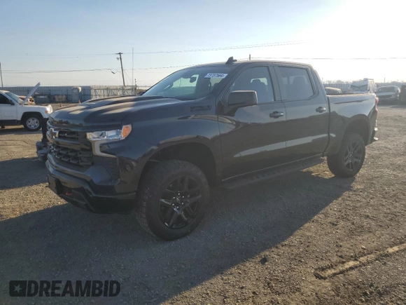 2023 Chevrolet Silverado 1500 LT Trail Boss with VIN 3GCUDFED0PG243561, listed as a Copart auction lot 73737564 with 22,701 mi miles and Salvage Title. Bid and sale history available at DreamBid. Image 1.