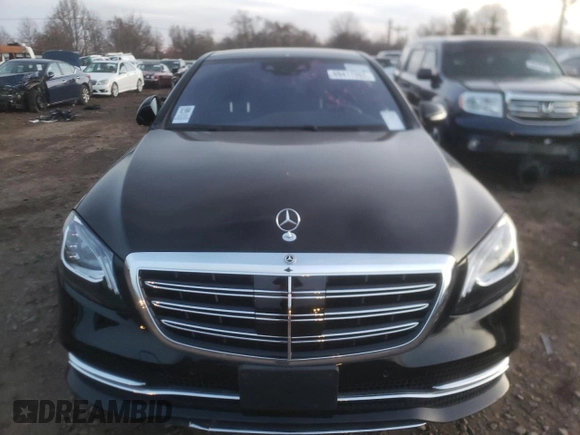 2018 Mercedes-Benz S 450 with VIN WDDUG6EB9JA347550, listed as a Copart auction lot 69417262 with 23,556 mi miles and . Bid and sale history available at DreamBid. Image 5.