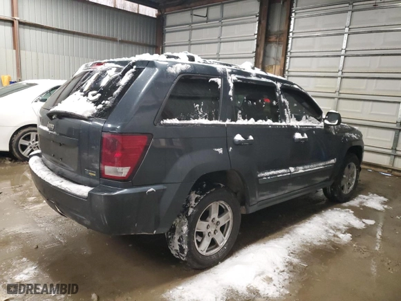 2007 Jeep Grand Cherokee Laredo with VIN 1J8HR48P17C698847, listed as a Copart auction lot 87589575 with 183,188 mi miles and Salvage Title. Bid and sale history available at carsss.com. Image 3.
