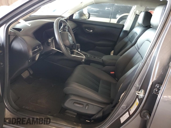 2024 Honda HR-V EX-L with VIN 3CZRZ1H76RM737373, listed as a Copart auction lot 58038925 with 14,857 mi miles and Salvage title. Bid and sale history available at DreamBid. Image 7.