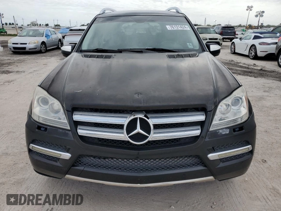 2010 Mercedes-Benz GL-Class GL 450 with VIN 4JGBF7BEXAA560138, listed as a Copart auction lot 76131424 with 0 mi miles and Salvage Title. Bid and sale history available at carsss.com. Image 5.