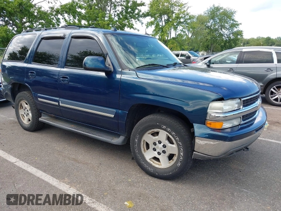 2005 Chevrolet Tahoe LT with VIN 1GNEK13T65J245762, listed as a IAAI auction lot 42796550 with 258,285 mi miles and . Bid and sale history available at DreamBid. Image 1.