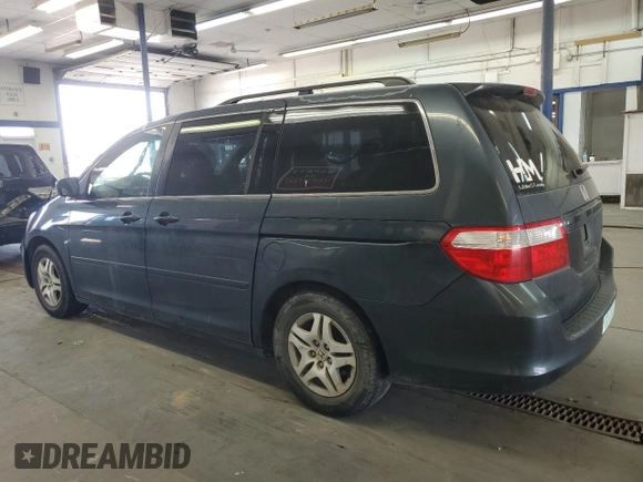 2005 Honda Odyssey EX-L z VIN 5FNRL38765B134604, wystawiony jako Copart lot #60455195 z przebiegiem 191 705 mil mil oraz Czysty tytuł • Clean title. Historia ofert i sprzedaży dostępna na DreamBid. Obrazek 2.