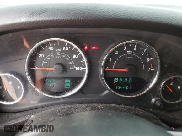 2013 Jeep Wrangler Sahara с VIN 1C4AJWBG4DL557688, выставлен на аукционе Copart как лот 57789095 с пробегом 104 461 миль миль и Списание • Salvage title. История ставок и продаж доступна на DreamBid. Изображение 9.
