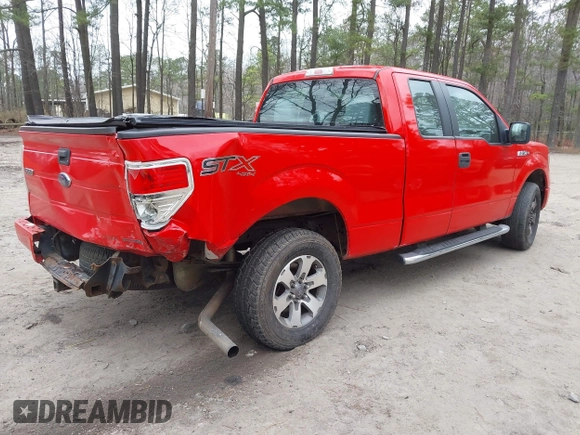 2014 Ford F-150 XL with VIN 1FTFX1EF0EFA80834, listed as a IAAI auction lot 41717091 with 167,706 mi miles and . Bid and sale history available at DreamBid. Image 4.