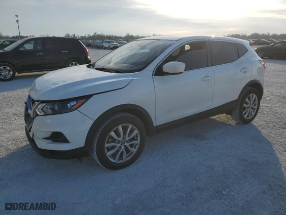 2022 Nissan Rogue Sport S with VIN JN1BJ1AV7NW341800, listed as a Copart auction lot 41678575 with 68,093 mi miles and Salvage Title. Bid and sale history available at carsss.com. Image 1.