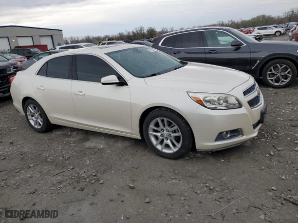 2013 Chevrolet Malibu ECO with VIN 1G11F5RR9DF100188, listed as a Copart auction lot 50232845 with 69,995 mi miles and Salvage Title. Bid and sale history available at carsss.com. Image 4.
