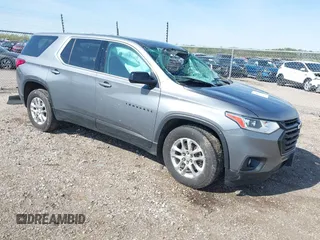 2020 Chevrolet Traverse LS with VIN 1GNEVFKW4LJ311948, listed as a IAAI auction lot 42096597 with 88,050 mi miles and . Bid and sale history available at DreamBid. Image 1.