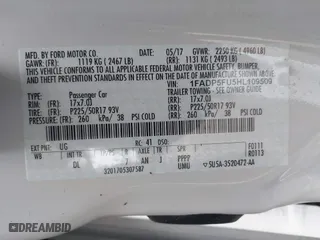 2017 Ford C-Max Energi Titanium with VIN 1FADP5FU5HL109509, listed as a IAAI auction lot 41820926 with 68,244 mi miles. Bid and sale history available at carsss.com. Image 9.