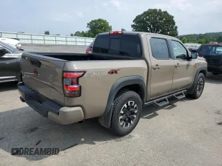 2022 Nissan Frontier S with VIN 1N6ED1EK2NN657710, listed as a Copart auction lot 63081873 with 15,030 mi miles. Bid and sale history available at carsss.com. Image 3.