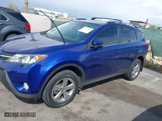 2015 Toyota RAV4 XLE with VIN 2T3WFREV7FW164738, listed as a IAAI auction lot 41950023 with 122,672 mi miles. Bid and sale history available at carsss.com. Image 6.
