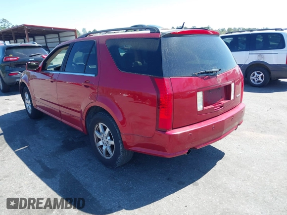 2008 Cadillac SRX AWD with VIN 1GYEE637780138692, listed as a IAAI auction lot 41660350 with 173,934 mi miles. Bid and sale history available at carsss.com. Image 3.
