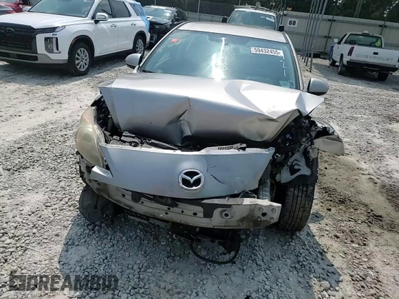 2013 Mazda 3 i SV with VIN JM1BL1TF0D1767921, listed as a Copart auction lot 59432455 with 265,578 mi miles and Salvage title. Bid and sale history available at DreamBid. Image 13.