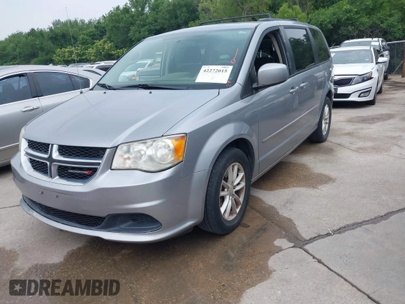 2014 Dodge Grand Caravan SXT z VIN 2C4RDGCG7ER212419, wystawiony jako IAAI lot #42272015 z przebiegiem 175 801 mil mil oraz . Historia ofert i sprzedaży dostępna na DreamBid. Obrazek 2.