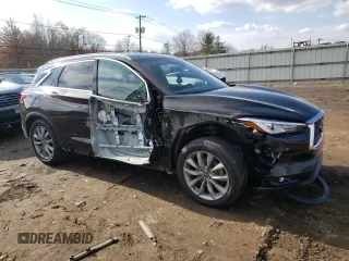 2021 Infiniti QX50 LUXE with VIN 3PCAJ5BB7MF114730, listed as a Copart auction lot 39119333 with 0 mi miles. Bid and sale history available at carsss.com. Image 4.