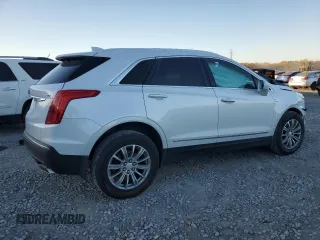 2017 Cadillac XT5 Luxury FWD with VIN 1GYKNBRS0HZ196145, listed as a Copart auction lot 83430344 with 143,012 mi miles and Salvage title. Bid and sale history available at DreamBid. Image 3.