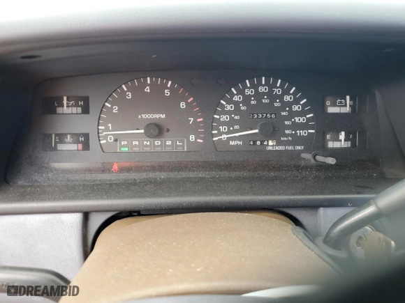 1997 Toyota T100 DX with VIN JT4TN12D7V0038238, listed as a Copart auction lot 79713824 with 233,756 mi miles and Salvage Title. Bid and sale history available at carsss.com. Image 9.