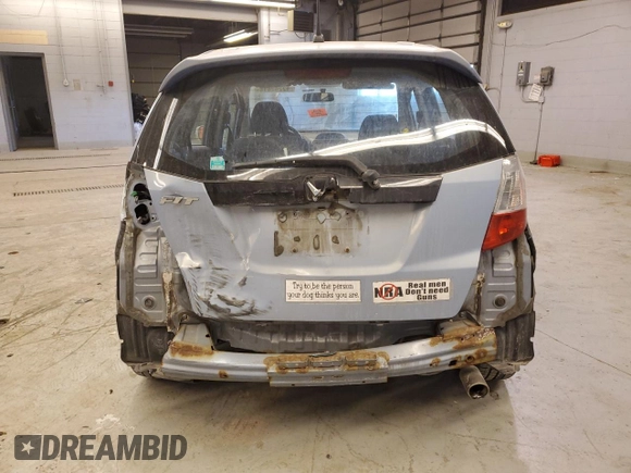 2010 Honda Fit Sport with VIN JHMGE8H42AC023154, listed as a Copart auction lot 42262615 with 104,928 mi miles and Salvage Title. Bid and sale history available at carsss.com. Image 6.