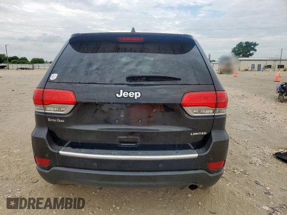 2018 Jeep Grand Cherokee Limited with VIN 1C4RJEBG8JC201236, listed as a Copart auction lot 63465085 with 65,036 mi miles and Salvage title. Bid and sale history available at DreamBid. Image 6.