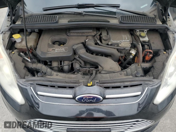 2015 Ford C-Max SEL z VIN 1FADP5CUXFL100239, wystawiony jako Copart lot #54266835 z przebiegiem 186 159 mil mil oraz Szkoda całkowita • Salvage title. Historia ofert i sprzedaży dostępna na DreamBid. Obrazek 11.