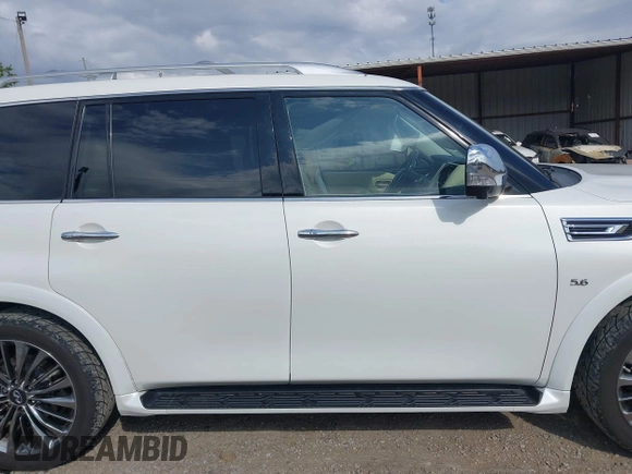 2020 Infiniti QX80 LUXE with VIN JN8AZ2NE6L9251314, listed as a IAAI auction lot 41520416 with 97,252 mi miles. Bid and sale history available at carsss.com. Image 13.