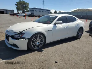 2015 Maserati Ghibli S Q4 with VIN ZAM57RTA0F1143295, listed as a Copart auction lot 63092795 with 64,903 mi miles and Clean title. Bid and sale history available at DreamBid. Image 1.