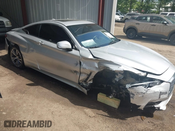 2019 Infiniti Q60 Luxe with VIN JN1EV7EL7KM290268, listed as a IAAI auction lot 42331261 with 95,402 mi miles and . Bid and sale history available at DreamBid. Image 6.