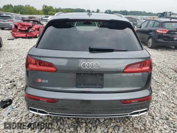 2018 Audi SQ5 Prestige with VIN WA1C4AFY8J2025782, listed as a Copart auction lot 65349204 with 80,688 mi miles and Clean Title. Bid and sale history available at DreamBid. Image 6.