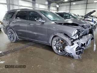 2023 Dodge Durango R/T z VIN 1C4SDJCT1PC695784, wystawiony jako Copart lot #61181005 z przebiegiem 13 286 mil mil oraz Szkoda całkowita • Salvage title. Historia ofert i sprzedaży dostępna na DreamBid. Obrazek 4.