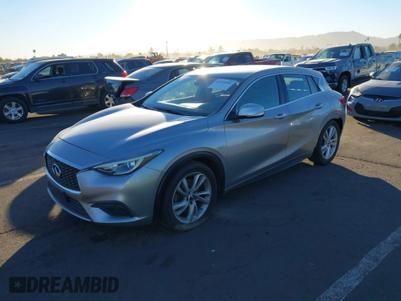 2018 Infiniti QX30 Luxury with VIN SJKCH5CPXJA057522, listed as a IAAI auction lot 41070985 with 79,007 mi miles and . Bid and sale history available at DreamBid. Image 17.