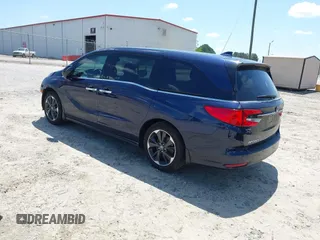 2024 Honda Odyssey Elite z VIN 5FNRL6H97RB057976, wystawiony jako IAAI lot #42428910 z przebiegiem 13 021 mil mil oraz . Historia ofert i sprzedaży dostępna na DreamBid. Obrazek 3.
