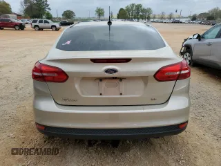 2017 Ford Focus SE with VIN 1FADP3F21HL327384, listed as a Copart auction lot 51638805 with 63,549 mi miles and Salvage Title. Bid and sale history available at carsss.com. Image 6.